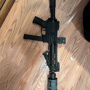 ArmaLite M-15 PDW 9mm Luger 9" 30rd Pistol w/ Brace, Black - M15PDW9 Runs like a champ with