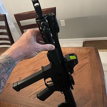 ArmaLite M-15 PDW 9mm Luger 9" 30rd Pistol w/ Brace, Black - M15PDW9 Awesome Gun