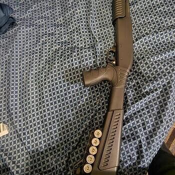 G-Force GF2P 12 Gauge 20" 4rd Pump-Action Shotgun, Black - GF2P1220 Get it!