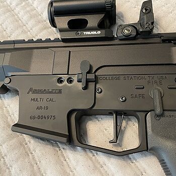 ArmaLite M-15 PDW 9mm Luger 9" 30rd Pistol w/ Brace, Black - M15PDW9 Armalite AR9 - looks solid