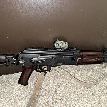 Soviet Arms 5.56 Krink Triangle Side Folding Pistol, Redwood Absolutely love it