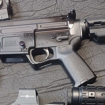 PSA AR-V 8" 9mm 1/10 Lightweight M-Lok MOE EPT SBA3 Pistol Super Cool!