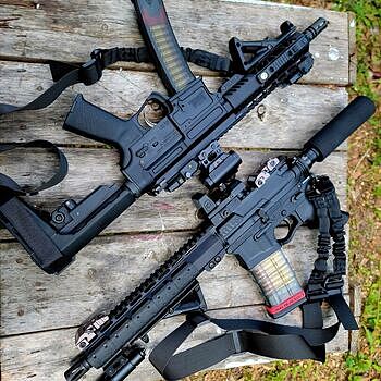 PSA AR-V 8" 9mm 1/10 Lightweight M-Lok MOE EPT SBA3 Pistol Outstanding!