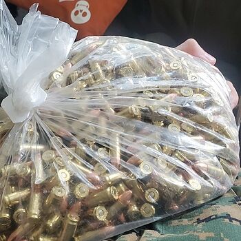 CCI 9mm Bulk Ammo 115gr FMJ 1,000rds Bulk Pack - CC5000BK1000 Works as intended, is intact
