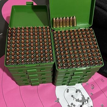 CCI 9mm Bulk Ammo 115gr FMJ 1,000rds Bulk Pack - CC5000BK1000 Awesome ammo. Had read other