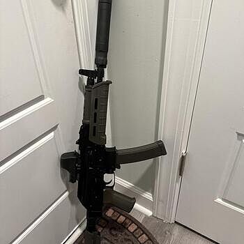 PSA AK-V 9mm MOE SBA3 Pistol, ODG Absolutely Beast.