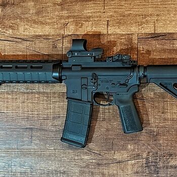 PSA PA-15 5.56 Classic Stealth AR-15 Pistol 11.5" Carbine 1/7 Phos. BTR Great barrel length with good rifling characteristics, lightweight solid base model to build and expand on for a great price.