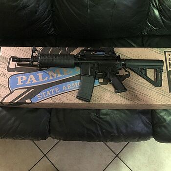 PSA PA-15 5.56 Classic Stealth AR-15 Pistol 11.5" Carbine 1/7 Phos. BTR One of my favorites I