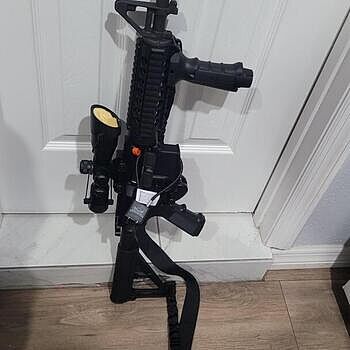 PSA PA-15 5.56 Classic Stealth AR-15 Pistol 11.5" Carbine 1/7 Phos. BTR Say hi to my little friend.