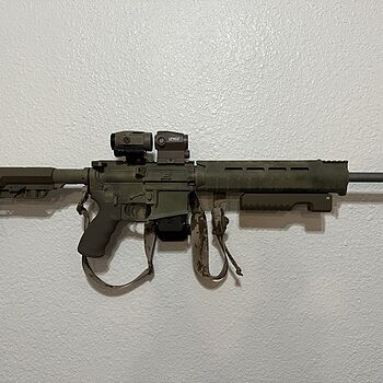 AAC 5.56 NATO 75 Grain BTHP Match w/ Cannelure 20rd Box Sloppily sighted in my Romeo