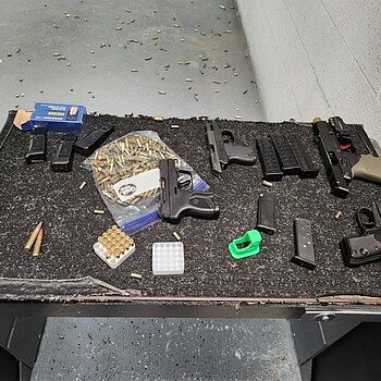 KelTec P17 .22lr Pistol, Blk - P17BLK Diamond in the glass reinforced nylon class!
