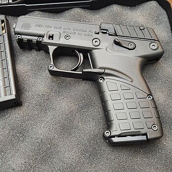 KelTec P17 .22lr Pistol, Blk - P17BLK Fun in the sun