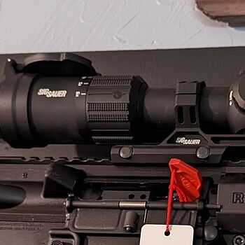 SIG Sauer Tango MSR LPVO Scope 1-6x24mm SFP w/ Alpha Cantil. MSR Mount, Black - SOT61000 Nice