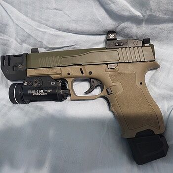 PSA Dagger Compact Complete Polymer Frame, Flat Dark Earth This is my favorite build