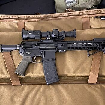 SIG Sauer Tango MSR LPVO Scope 1-6x24mm SFP w/ Alpha Cantil. MSR Mount, Black - SOT61000 Great LPVO