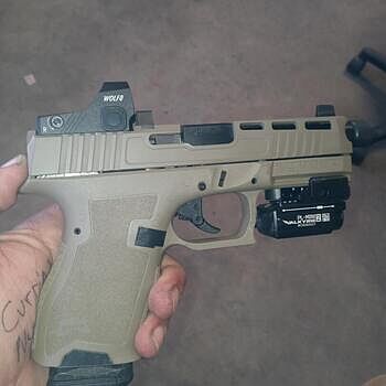 PSA Dagger Compact Complete Polymer Frame, Flat Dark Earth Awesome