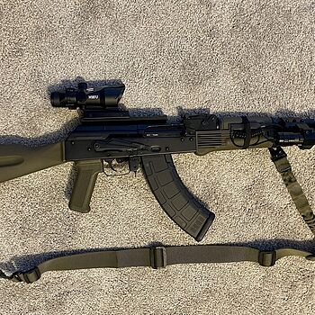 Blem PSAK-47 GF3 Rifle Forged Classic Polymer, ODG This weapon is worth the