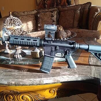 PSA PA-15 5.56 Classic Stealth AR-15 Pistol 11.5" Carbine 1/7 Phos. BTR Awesome!