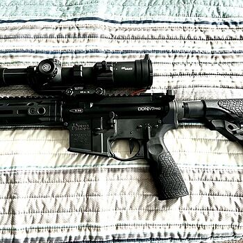 SIG Sauer Tango MSR LPVO Scope 1-6x24mm SFP w/ Alpha Cantil. MSR Mount, Black - SOT61000 Nice optic