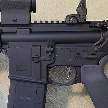 PSA AR-15 Blem "Stealth" Stripped Lower Receiver Fantastic lower " Blem"