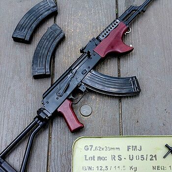 Blem PSAK-47 GF3 Rifle Forged Classic Polymer, ODG Changed the furniture on this