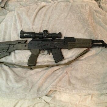 Blem PSAK-47 GF3 Rifle Forged Classic Polymer, ODG Great AK47 at a bargain price