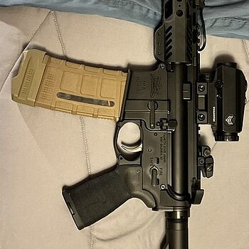 PSA AR-15 Pistol 5.56 10.5" 1/7 Phos. 9" LTWT M-Lok MOE EPT SBA4 Great pistol for price!