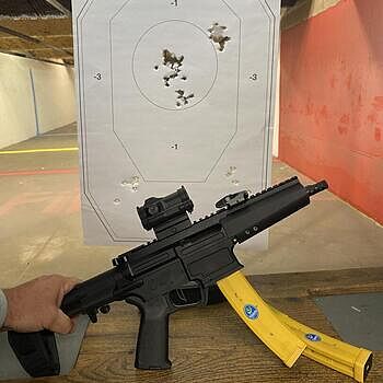 PSA AR-V 7" 9mm 1/10 Nitride Tri-Lug MOE EPT PDW Pistol Love this!!!