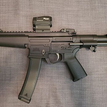 PSA AR-V 7" 9mm 1/10 Nitride Tri-Lug MOE EPT PDW Pistol Awesome PCC PDW