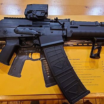 JTS M12AK 12 GA 18" Semi-Auto Shotgun, Black - M12AK Good bang for the buck