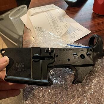 PSA AR-15 Blem "Stealth" Stripped Lower Receiver Shipping was fast to FFL