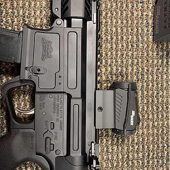PSA AR-V 8" 9mm 1/10 Lightweight M-Lok MOE EPT SBA3 Pistol Look out H&K MP-5