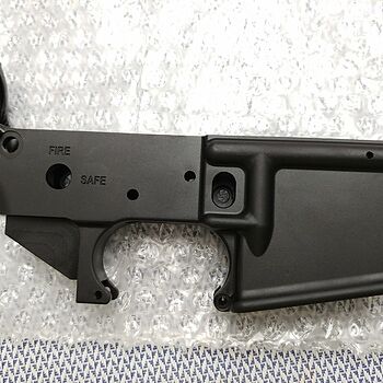 PSA AR-15 Blem "Stealth" Stripped Lower Receiver What blemish?