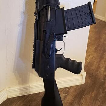 JTS M12AK 12 GA 18" Semi-Auto Shotgun, Black - M12AK Great deal on ak shotgun.