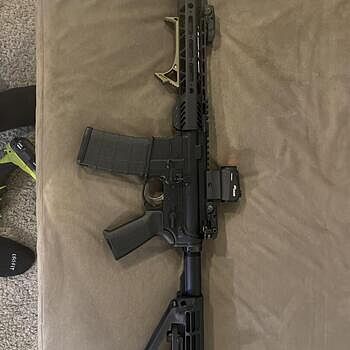 PSA AR-15 Pistol 5.56 10.5" 1/7 Phos. 9" LTWT M-Lok MOE EPT SBA4 Must buy!! Great AR for