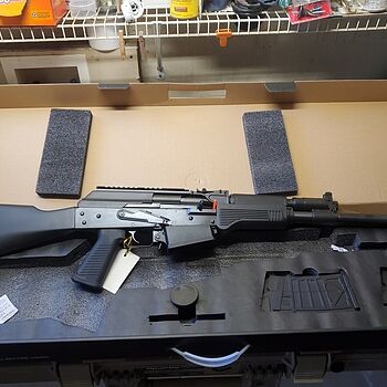JTS M12AK 12 GA 18" Semi-Auto Shotgun, Black - M12AK Quality looks really good considering