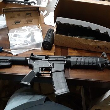 PSA AR-15 Blem "Stealth" Stripped Lower Receiver Excellent lower