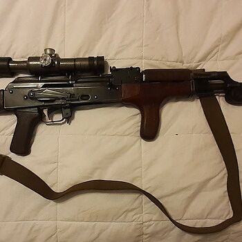 Blem PSAK-47 GF3 Rifle Forged Classic Polymer, ODG Romanian clone