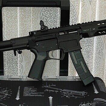 PSA AR-V 7" 9mm 1/10 Nitride Tri-Lug MOE EPT PDW Pistol PDW 9mm AR-V