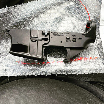 PSA AR-15 Blem "Stealth" Stripped Lower Receiver Paired beautifully with my bear