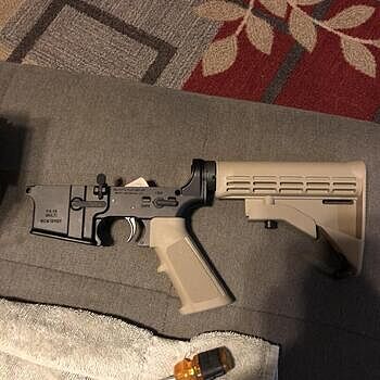 PSA AR-15 Blem "Stealth" Stripped Lower Receiver Perfect