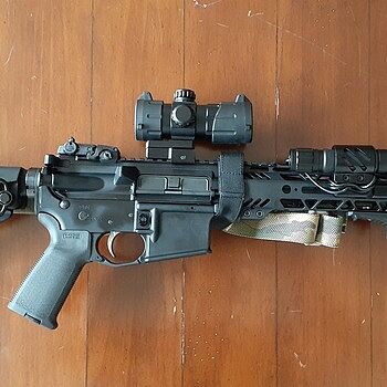 PSA AR-15 Pistol 5.56 10.5" 1/7 Phos. 9" LTWT M-Lok MOE EPT SBA4 Very Nice!