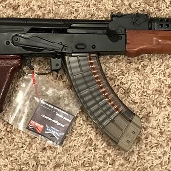 Blem PSAK-47 GF3 Rifle Forged Classic Polymer, ODG Forever shooting