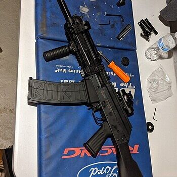 JTS M12AK 12 GA 18" Semi-Auto Shotgun, Black - M12AK Worth the break in time