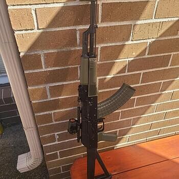 Blem PSAK-47 GF3 Rifle Forged Classic Polymer, ODG Ak 47