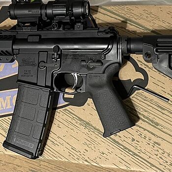 PSA AR-15 Pistol 5.56 10.5" 1/7 Phos. 9" LTWT M-Lok MOE EPT SBA4 Amazing AR Pistol