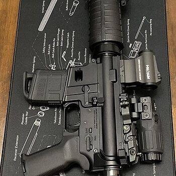 PSA PA-15 5.56 Classic Stealth AR-15 Pistol 11.5" Carbine 1/7 Phos. BTR Commando