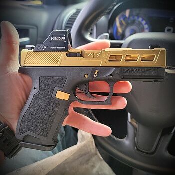 PSA Dagger Compact Complete Polymer Frame, Black Custom dagger
