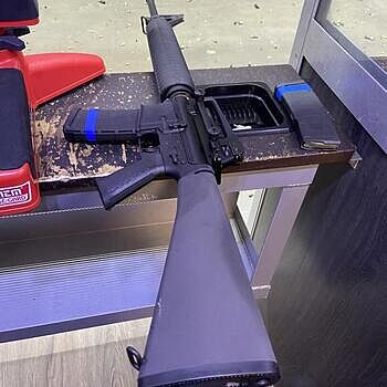 PSA PA-15 5.56 Classic Stealth AR-15 Pistol 11.5" Carbine 1/7 Phos. BTR The Accuracy was comparable with my 20” A2