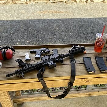 PSA AR-15 Pistol 5.56 10.5" 1/7 Phos. 9" LTWT M-Lok MOE EPT SBA4 My First AR